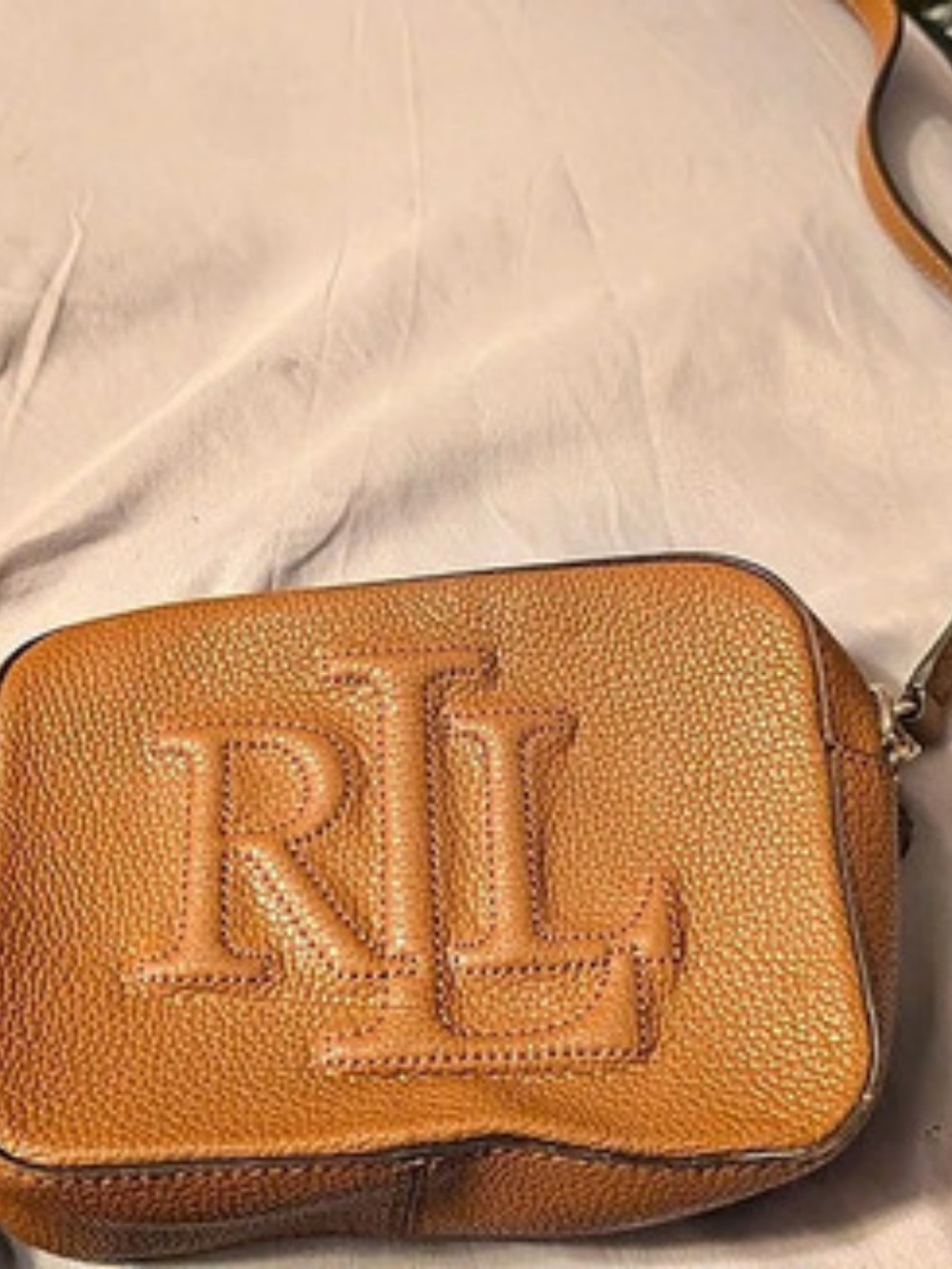 Ralph Lauren Brown Crossbody Bag Like New